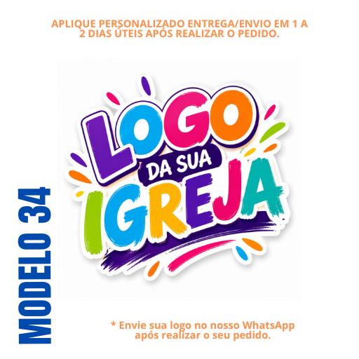 Aplique Ministério Infantil – Modelo 34