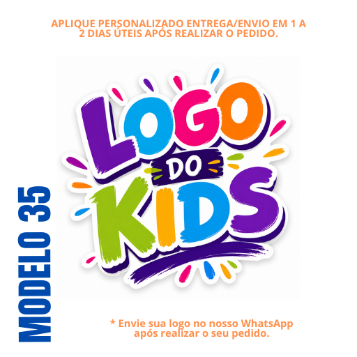 Aplique Ministério Infantil – Modelo 35