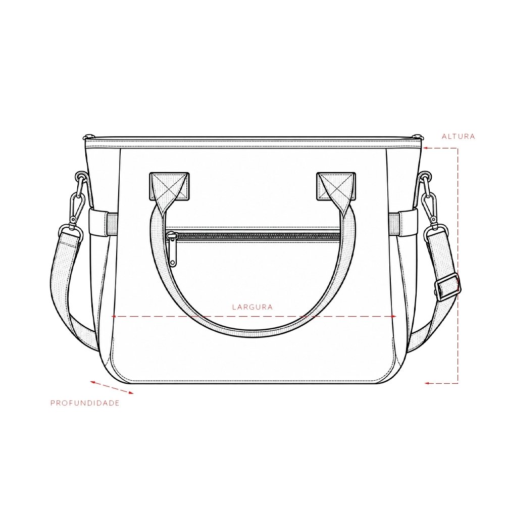 Bolsa Térmica Personalizável 11 L em Oxford Catiônico 300D Antivazamento - Imagem 8