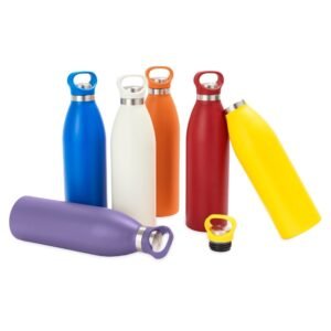 Garrafa Térmica Personalizável 750 ml em Inox com Parede Dupla com Tampa